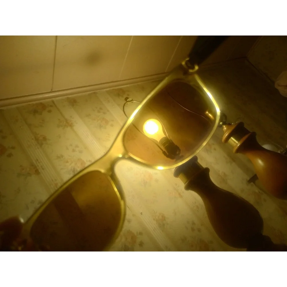 Ray-Ban New Wayfarer Sunglasses Polished‎ Honey/Brown Lens (RB2132 945/55[]18